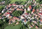 Wiślica rzut z góry