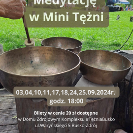 Medytacja w Mini Tężni