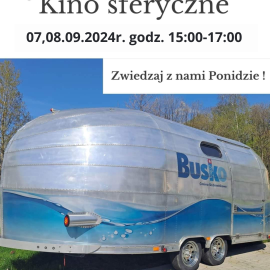 Kino sferyczne - wirtualna podróż po Ponidziu