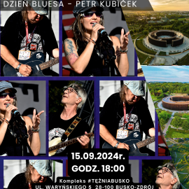 Koncert Korona Park " Dzień bluesa" Petr Kubíček