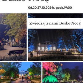 Busko Nocą - spacer z przewodnikiem