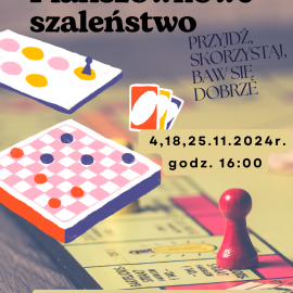 ZaGRAJ z nami! Planszówkowe szaleństwo