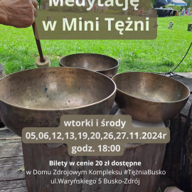 Medytacja w Mini Tężni