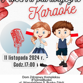 Karaoke "Piosenki patriotyczne"