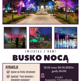 Busko Nocą - spacer z przewodnikiem