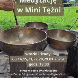 Medytacja w "Mini Tężni"