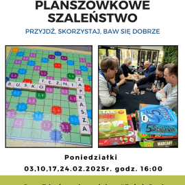 ZaGRAJ z nami! Planszówkowe szaleństwo