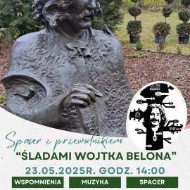 Spacer z przewodnikiem "Śladami Wojtka Belona"
