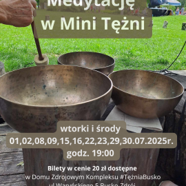 Medytacja w "Mini Tężni"
