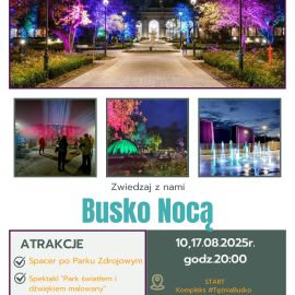 Busko Nocą - spacer z przewodnikiem