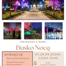 Busko Nocą - spacer z przewodnikiem