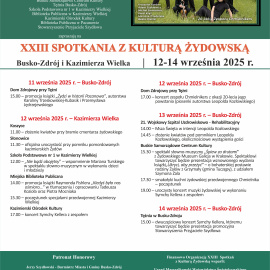 XXIII Spotkania z Kulturą Żydowską