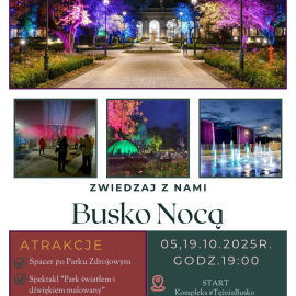 Busko Nocą - spacer z przewodnikiem