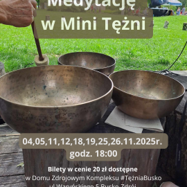 Medytacja w "Mini Tężni"