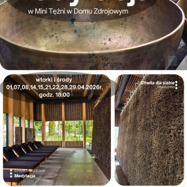Medytacja w "Mini Tężni"