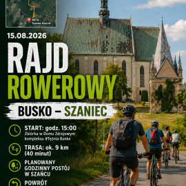 Rajd rowerowy do Szańca
