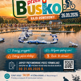 Rajd Rowerowy "Rowerem przez Busko - Zdrój"