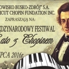 XXII Międzynarodowy Festiwal “Lato z Chopinem” Busko-Zdrój